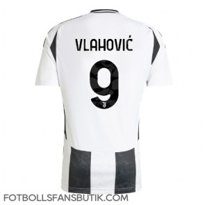 Juventus Dusan Vlahovic #9 Replika Hemmatröja 2024-25 Kortärmad